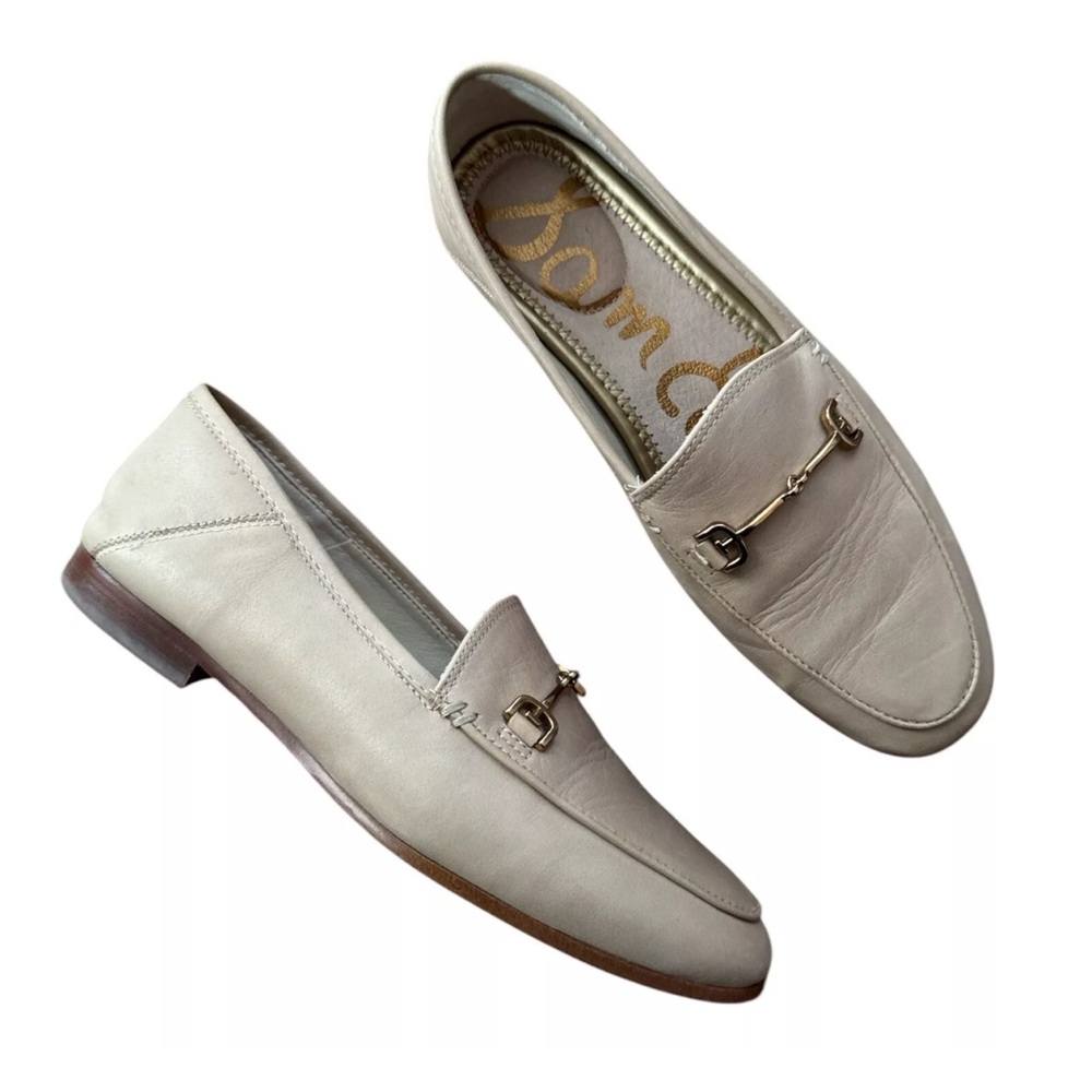 Sam Edelman LORAINE Loafers Leather Shoes Size 5